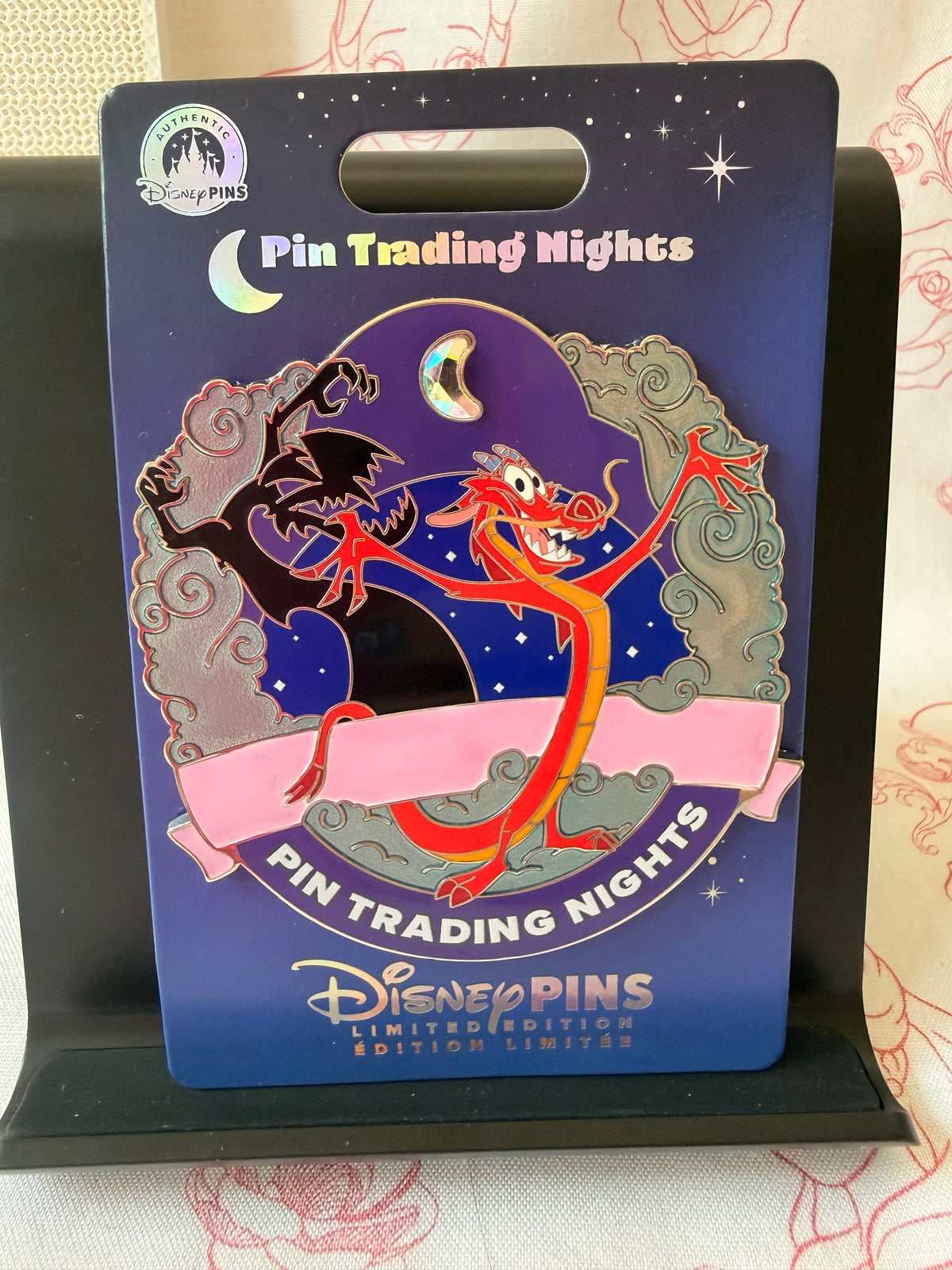 Pin Trading Nights Mushu Jumbo LE 500