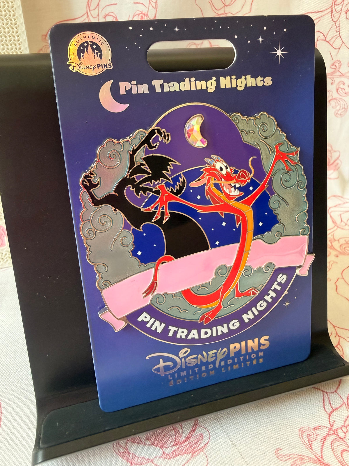 Pin Trading Nights Mushu Jumbo LE 500
