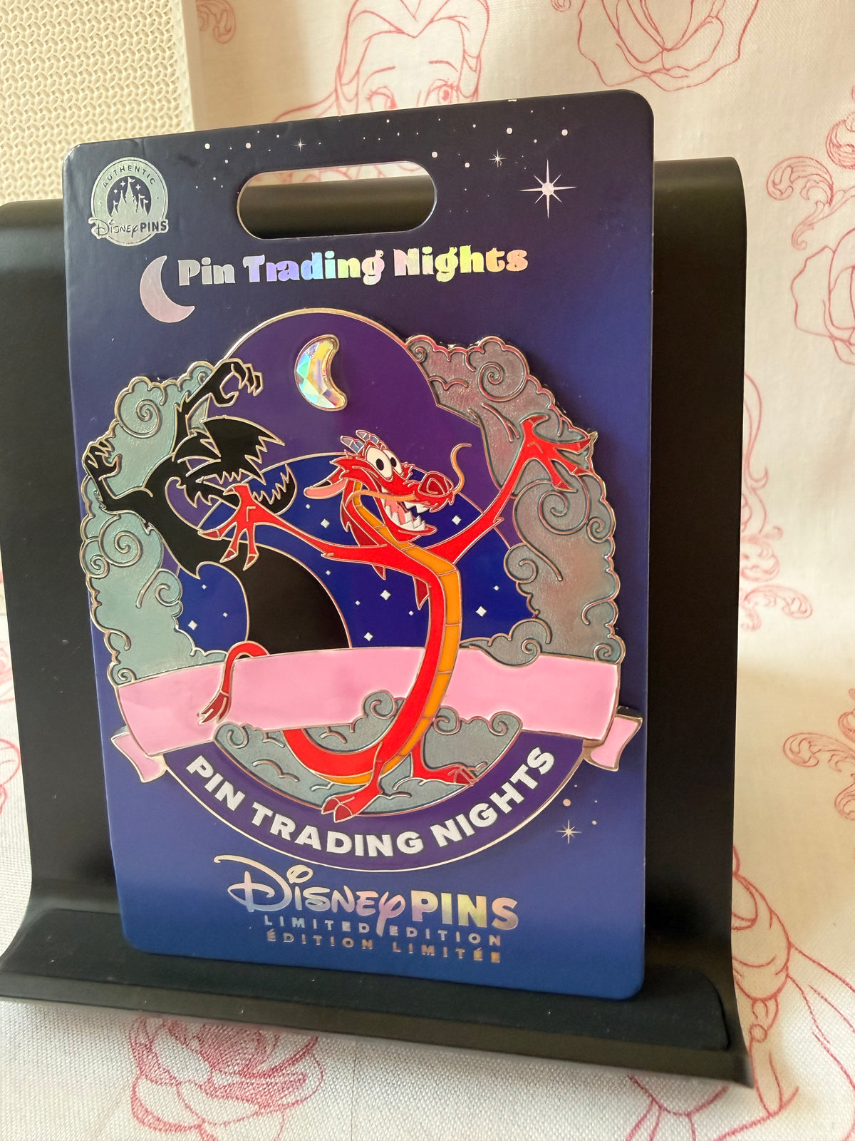 Pin Trading Nights Mushu Jumbo LE 500