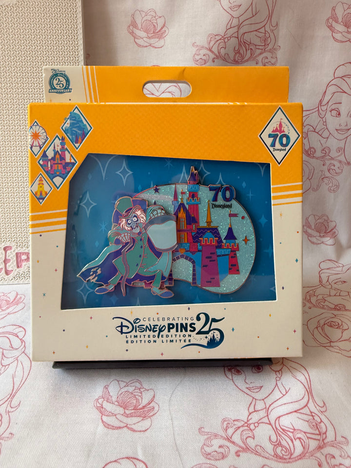 Disneyland 70th Anniversary HatBox Ghost Jumbo - LE 3000