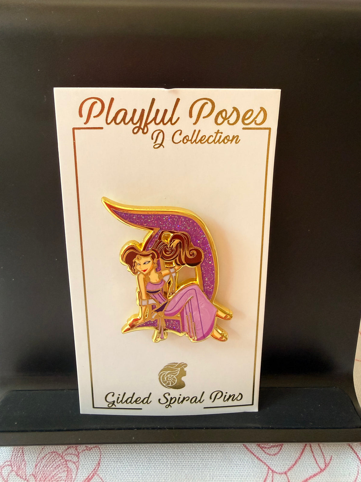Gilded Spiral Pins - Megara D - LE