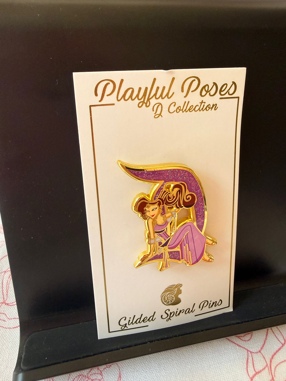 Gilded Spiral Pins - Megara D - LE