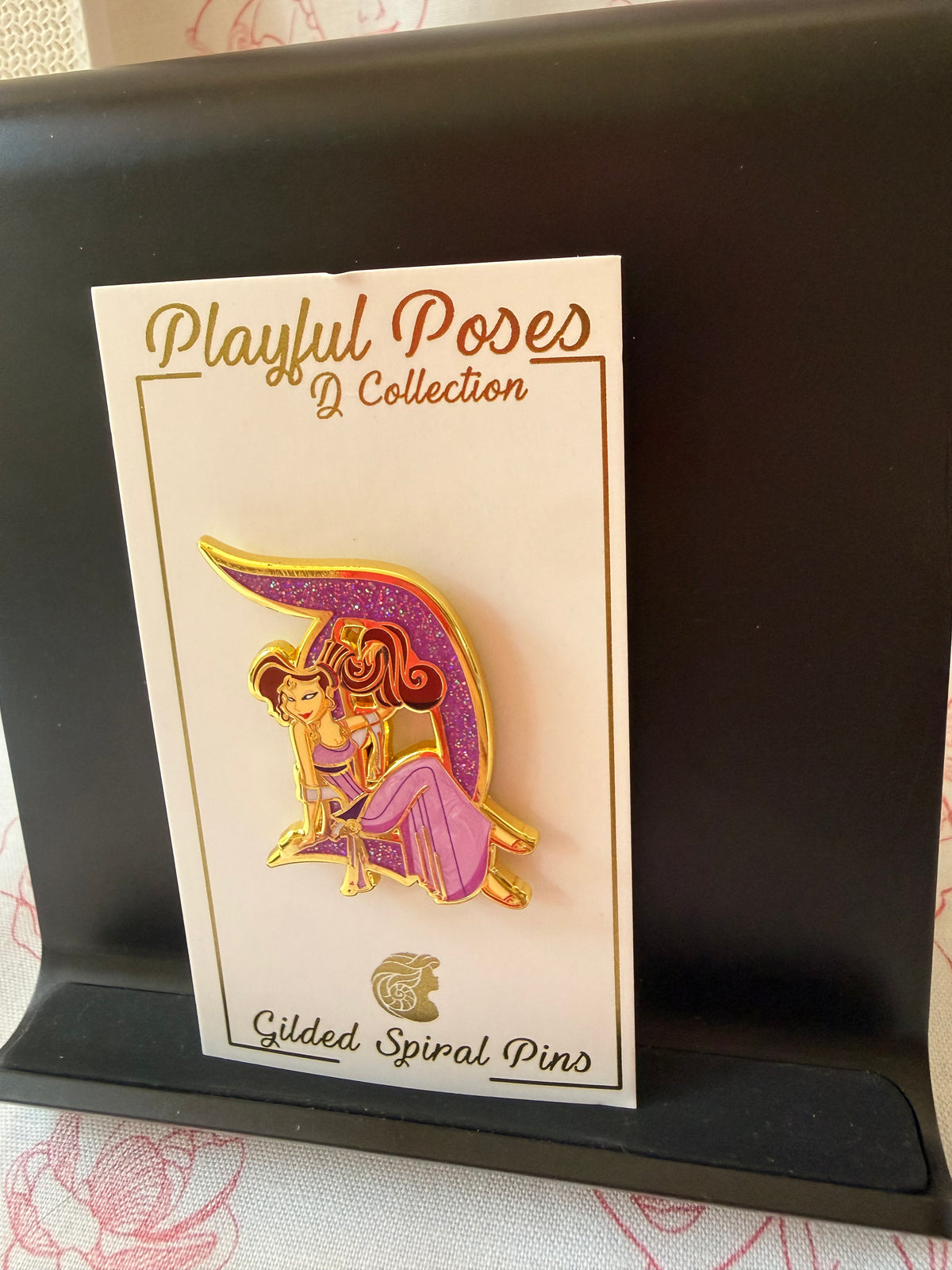 Gilded Spiral Pins - Megara D - LE