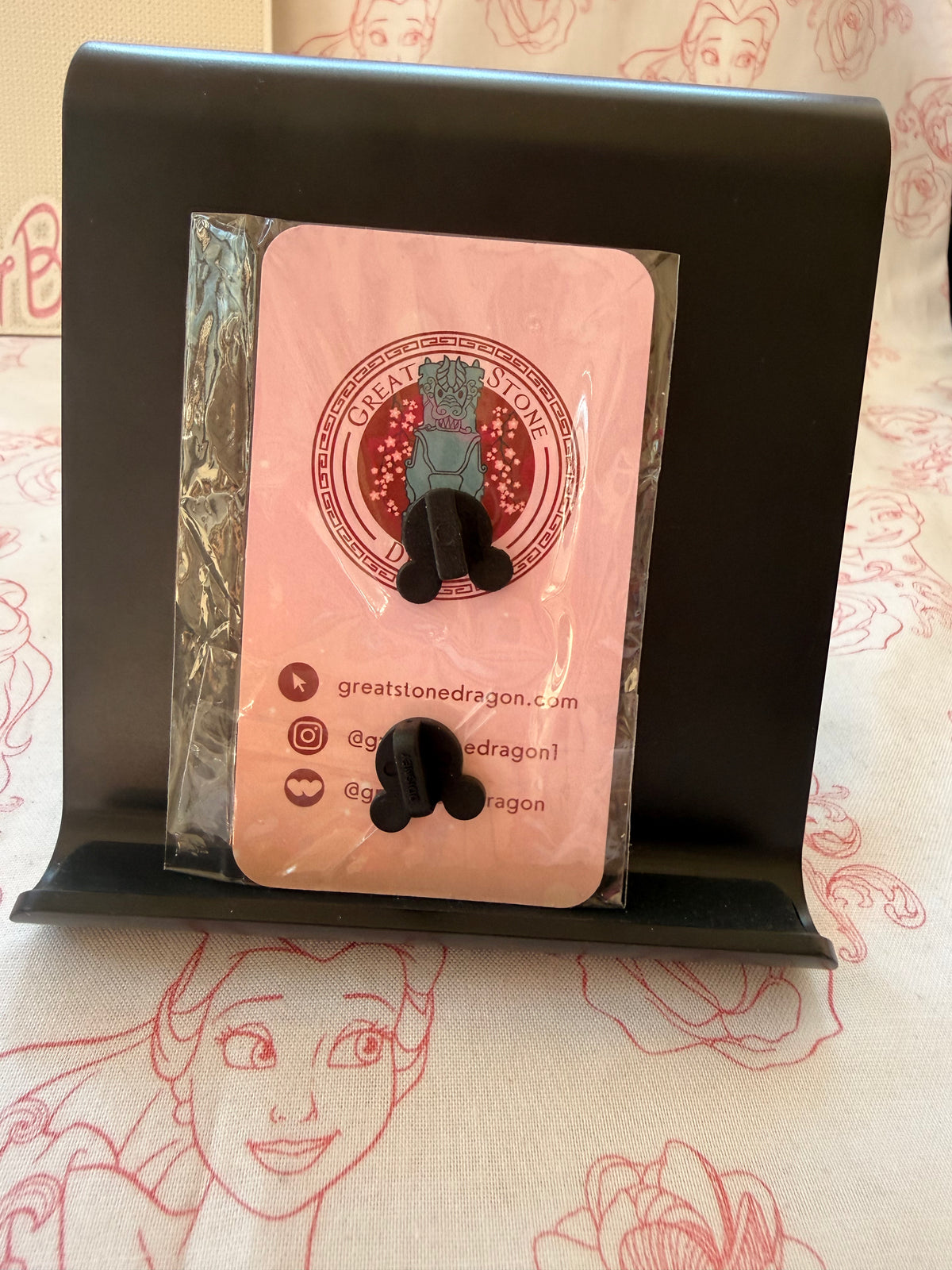 Great Stone Dragon - Stitch Stamp