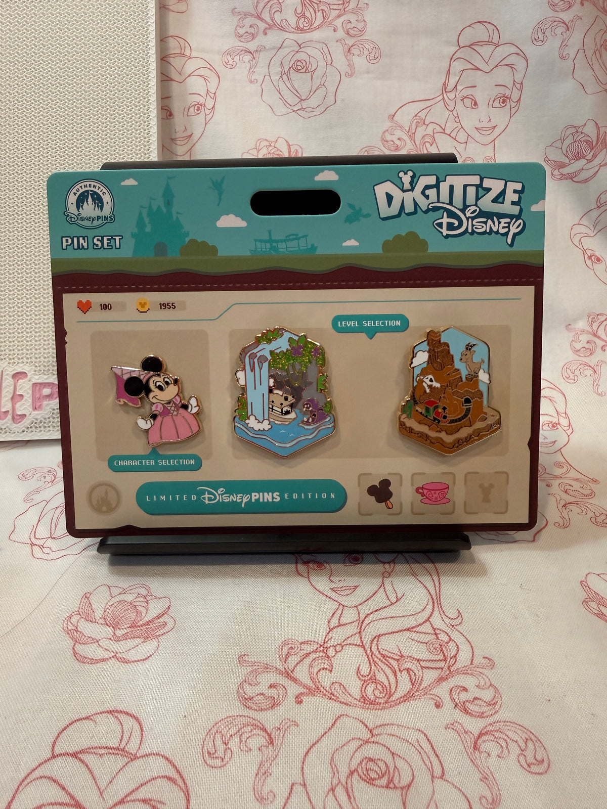 Digitize Disney Minnie Mouse 3 pin Set Le 3000