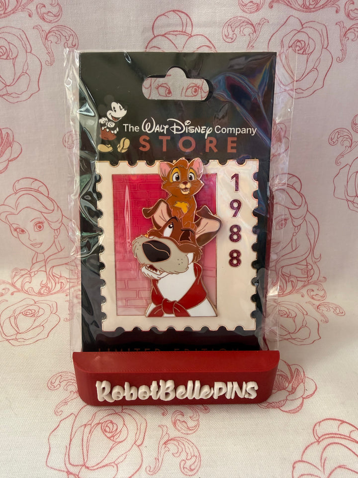DEC Stamp - D23 release LE 500 - Oliver and Dodger