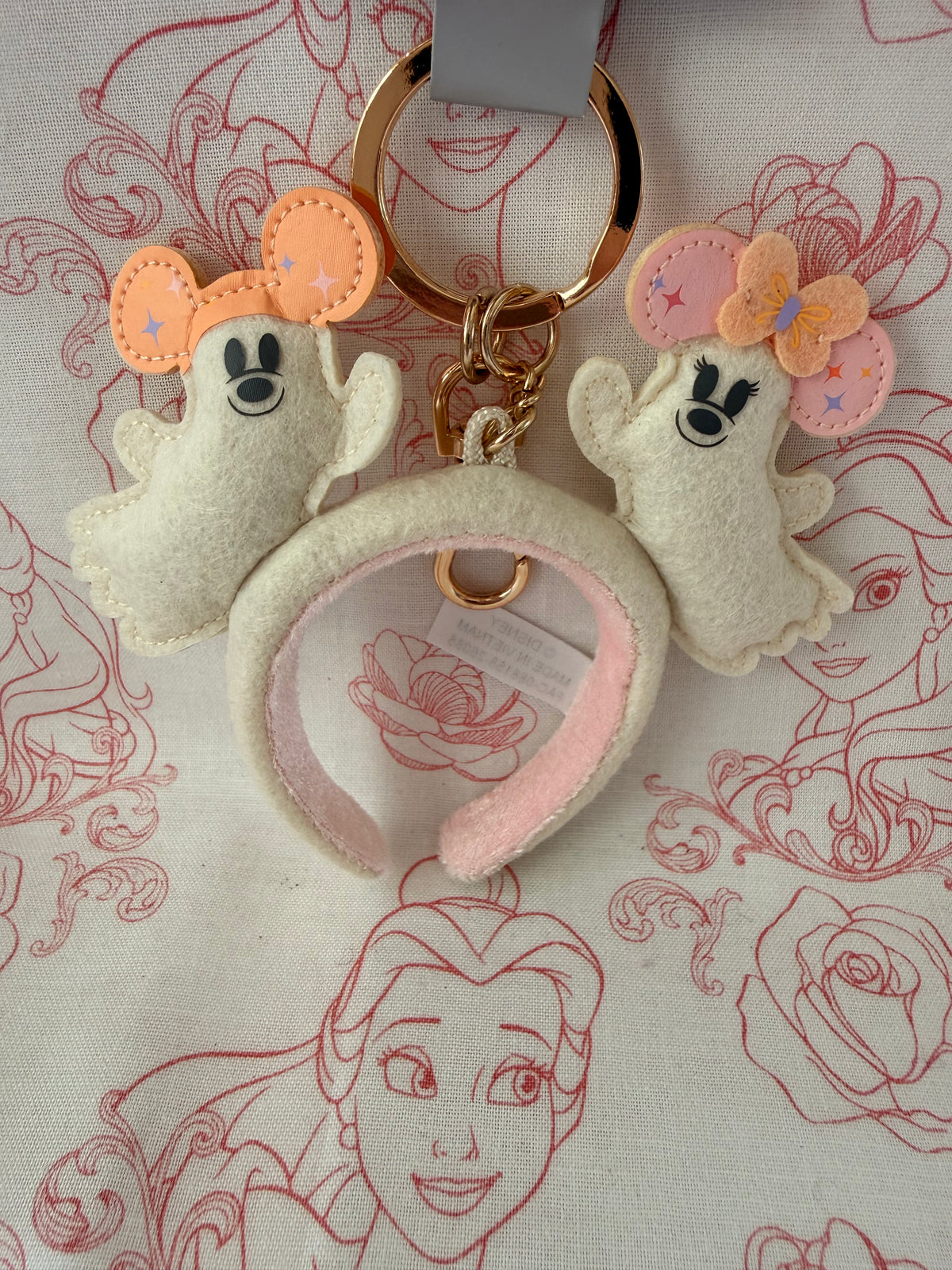 Cute Ghost Ears Keychain