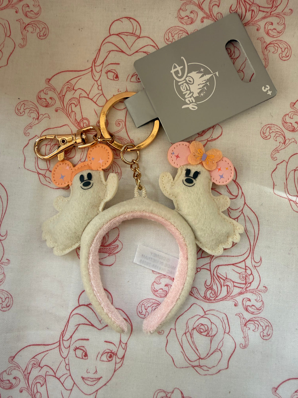 Cute Ghost Ears Keychain