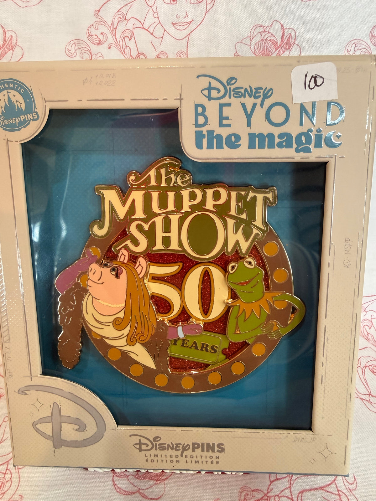 D23 Marketplace Pin - Beyond the Magic -  Muppets Anniversary Jumbo