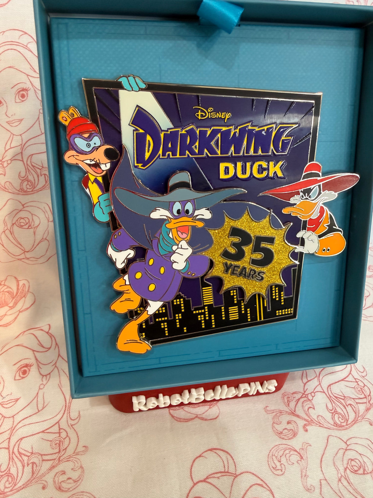 D23 Marketplace Pin - Beyond the Magic -  Darkwing Duck Jumbo