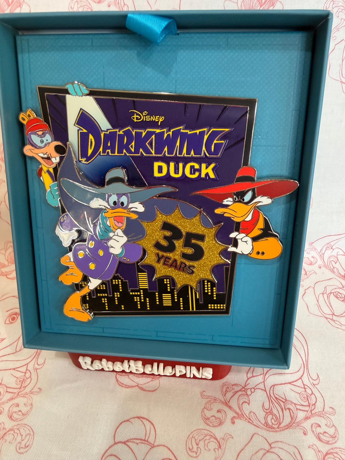 D23 Marketplace Pin - Beyond the Magic -  Darkwing Duck Jumbo