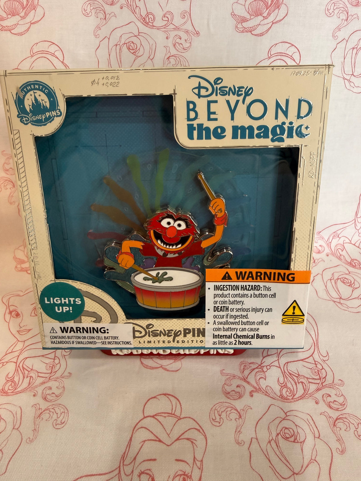 D23 Marketplace Pin - Beyond the Magic - Light up Animal Muppets