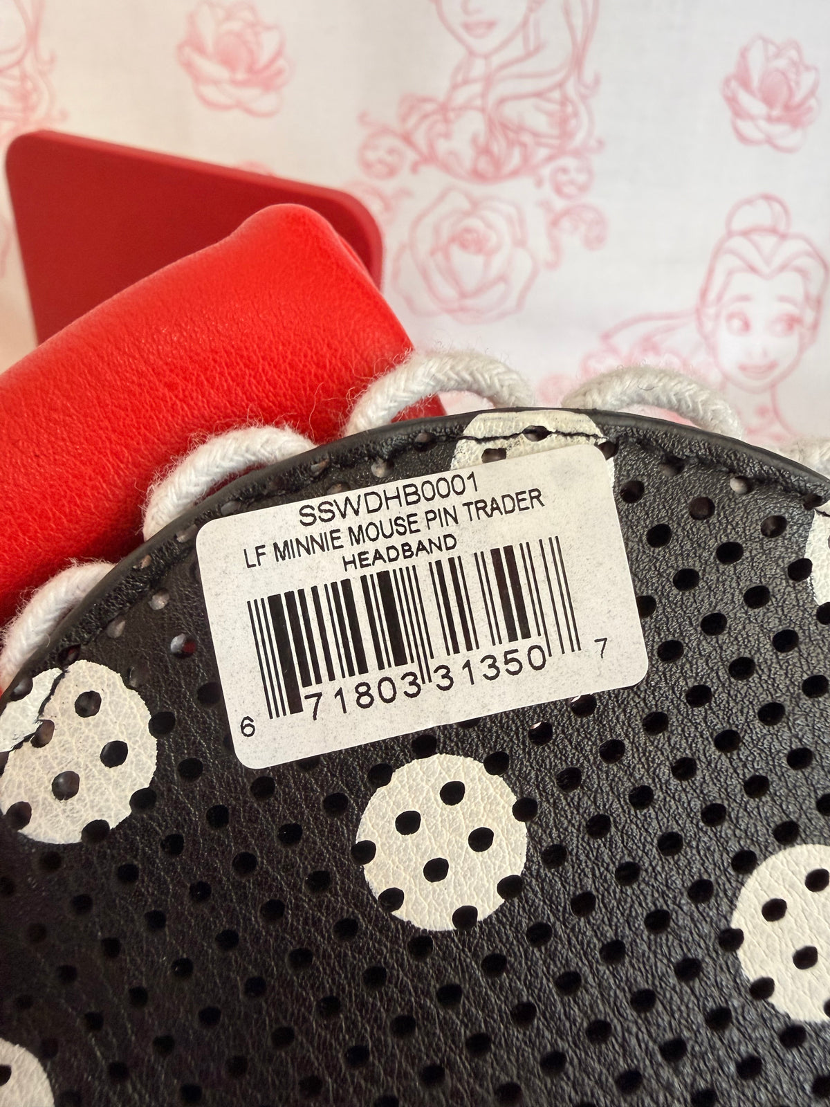 Loungefly Headband - Minnie Pin Trader